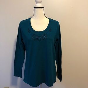 ST JOHNS BAY LONG SLEEVE TEE-SHIRT